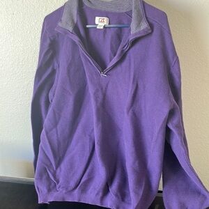 FINAL MARKDOWN Cutter and buck 1/4 zip top 1X